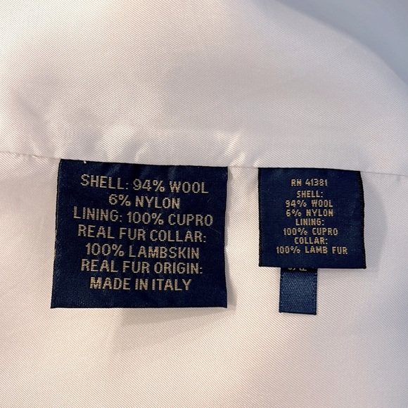 Ralph Lauren • Shearling Wool Trench Coat - Picture 11 of 16